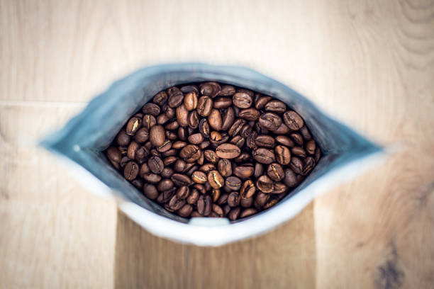 emballage de grains de café