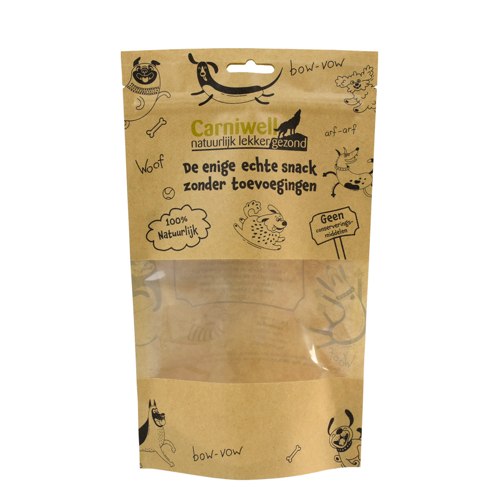 Eco-friendly Biodegradable Pet Food Packaging Stand Up Pouch for Dog Treats