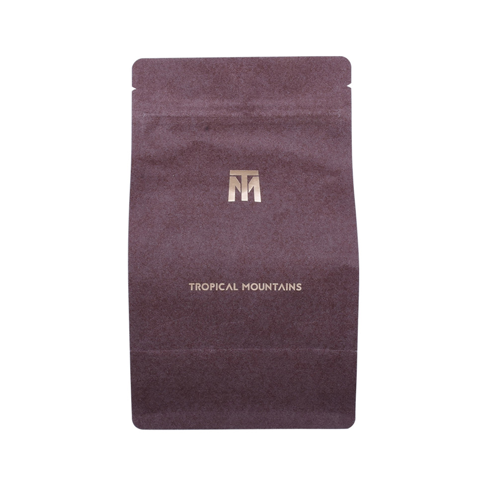 Certified Biodegradable Ok Compost Matt Coating Renewable Designed Coffee Beans Bag