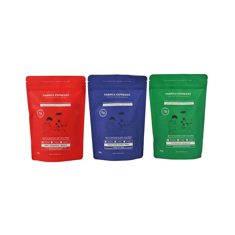 Laminated Aluminum Foil Standard Top Zip Wholesale Tea Sachets