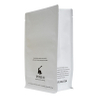 Biodegradable 12OZ/340g Flat Bottom Coffee Bag with Zipper and Valve