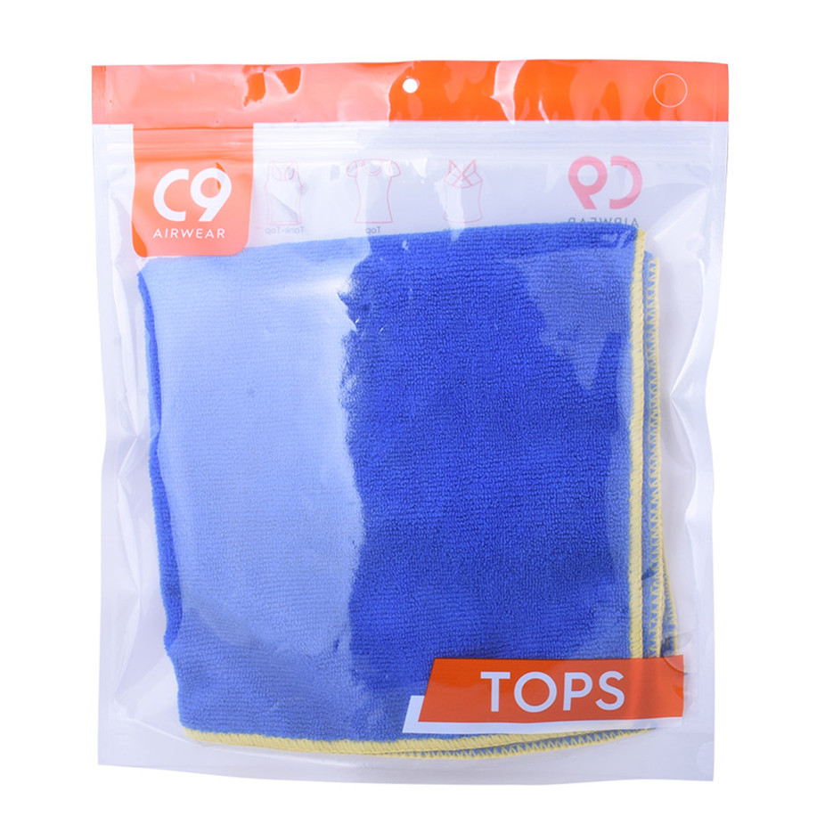 Eco Friendly Custom Ziplock Bags T Shirt Packaging Wholesale
