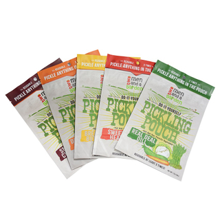 Recyclable Barrier Foil Resealable Doypack Custom Organic Food Bag for Superfoods Powder