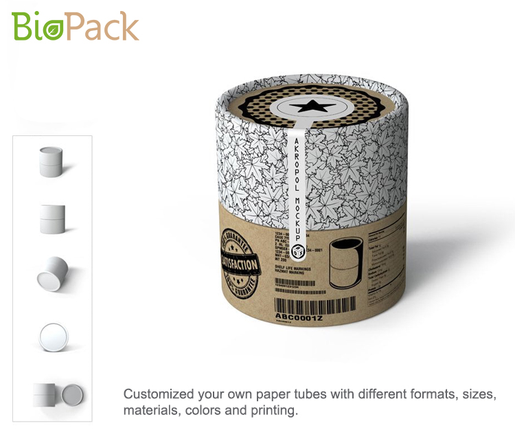 paperboard tube packaging