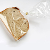 BPA Free Gusseted Bottom Clear Compostable Cellophane Bags for Bread with Twist Ties