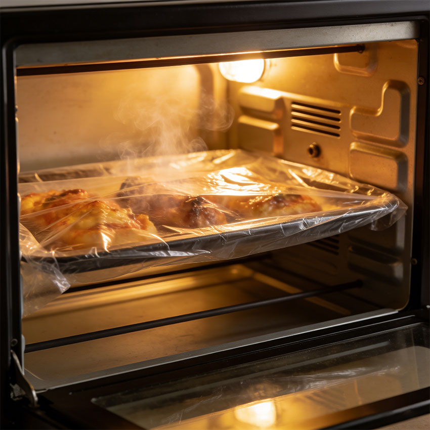 Ovenable Film Oven Safe Cling Film for Food Packaging