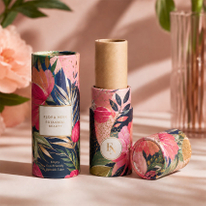 Custom Biodegradable Paper Lipstick Tubes