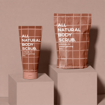 Eco Friendly Body Scrub Packaging Bags Wholesale