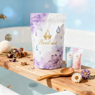 Recyclable Stand Up Pouches for Bath Salts