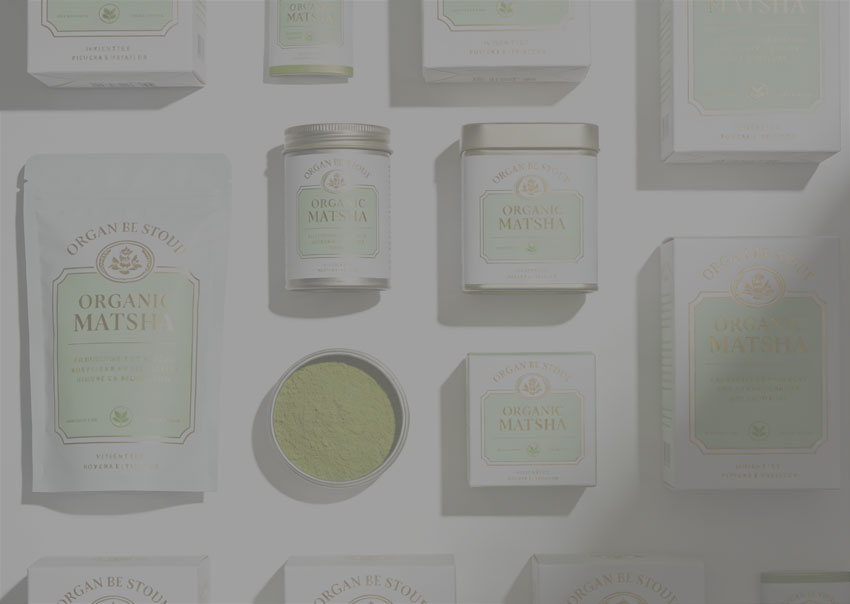 matcha powder packaging