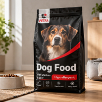 Customizable Best Flat Bottom Pouch Compostable Pet Food Packaging