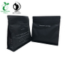 Custom bedruckte Matt Black Coffee Packaging -Tasche in 100% Maisstärke aus China
