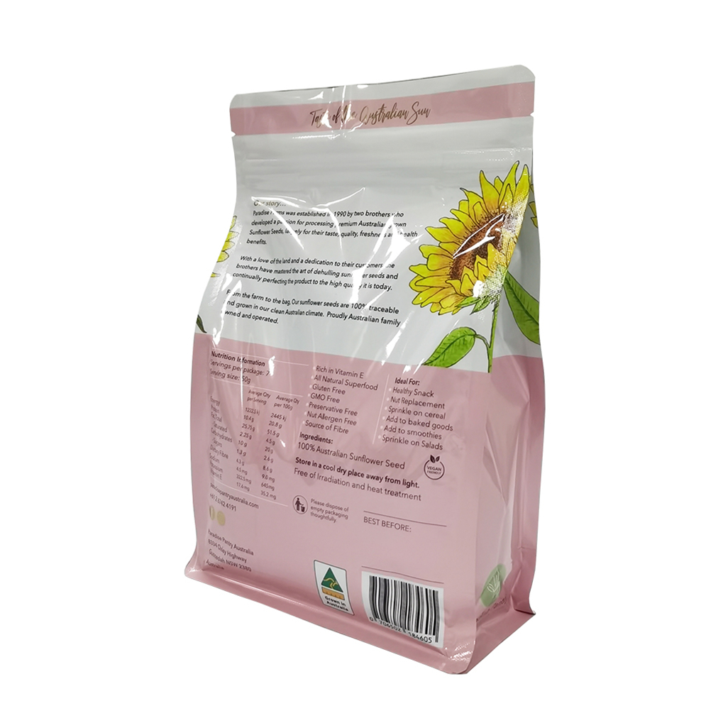 Natural Superfood Sunflower Seed Glutenfree Food Plastic Bag