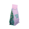 200G OEM Plastic Free Organic Tea Coffee Ziplock Box Bottom Pouch