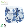 Plastic Free Organic Flap Bottom Kraft Tea Packaging With Custom Printing 