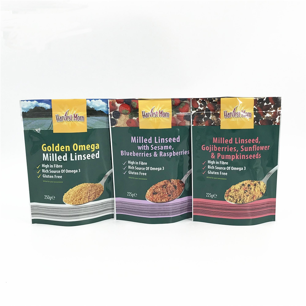 Element Granola Bars Packaging Material Stand up Pouch