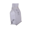 Inventory Foil Lined Resealable Compostable Flat Bottom Packag Compostable Coffee Bag