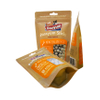 Compostable Resealable Zip Kraft Paper Bags For Pet Food Packaging
