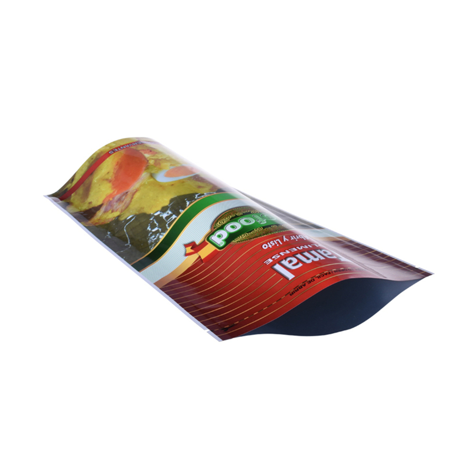 Stand Up Food Zipper Pouch Custom Printed Digital Printing Manufacturers