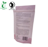 Recyclable Doypack Clothing Custom Transparent View Resealable Zipper Eco Friendly Packaging