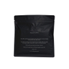 Matt Flat Bottom Recyclable Plastic Coffee Resealable Ziplock Bag