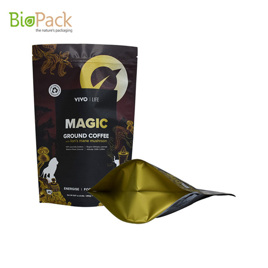 Creative Design Foil Compostable Stand Up Pouch