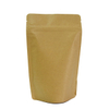 Resealabele Paper Brown Stand Up torebki