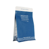 Recyclable Tear Off Zip Box Bottom Pouch