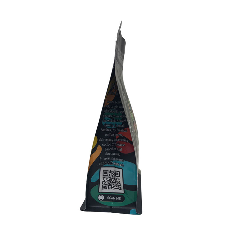 Popular Matt Finish Flat Bottom Recyclable Coffee Bag Gravure Printing