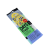 Matte Printing Tear Off Zip One Side Clear Pouches