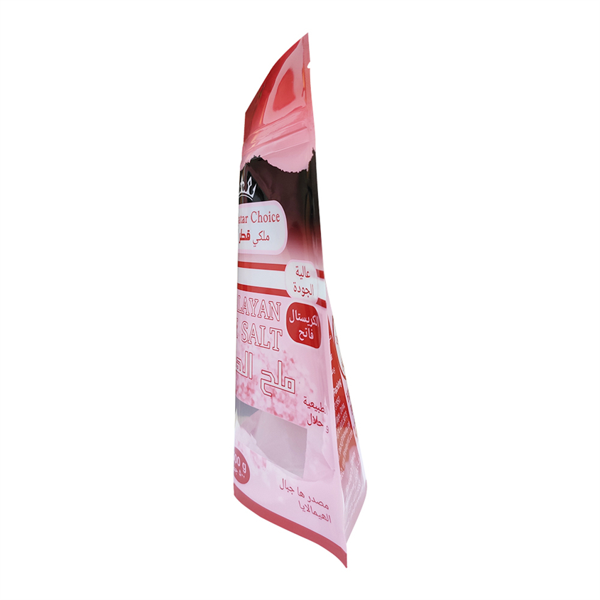 Sustainable Food Grade Stand Up Round Bottom Bag for Edible Salt