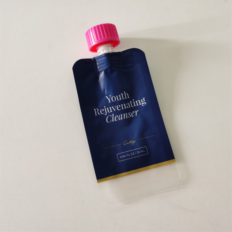 New Design Food Grade Baby Resistant Juice Fruit Mud Spout Pouch 