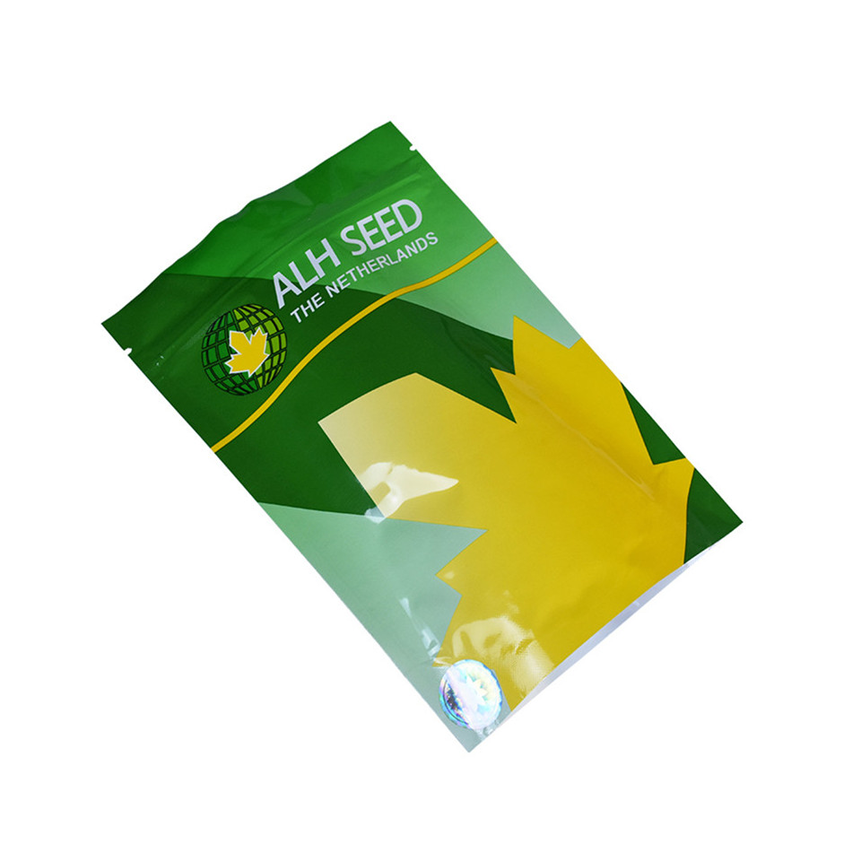 Excellent Transparent Paper Spices Packing Bag Tear Notch