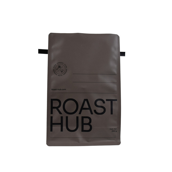 Coating Matt Exquisite OEM Services Food Contact Flat Bottom Tea Bag