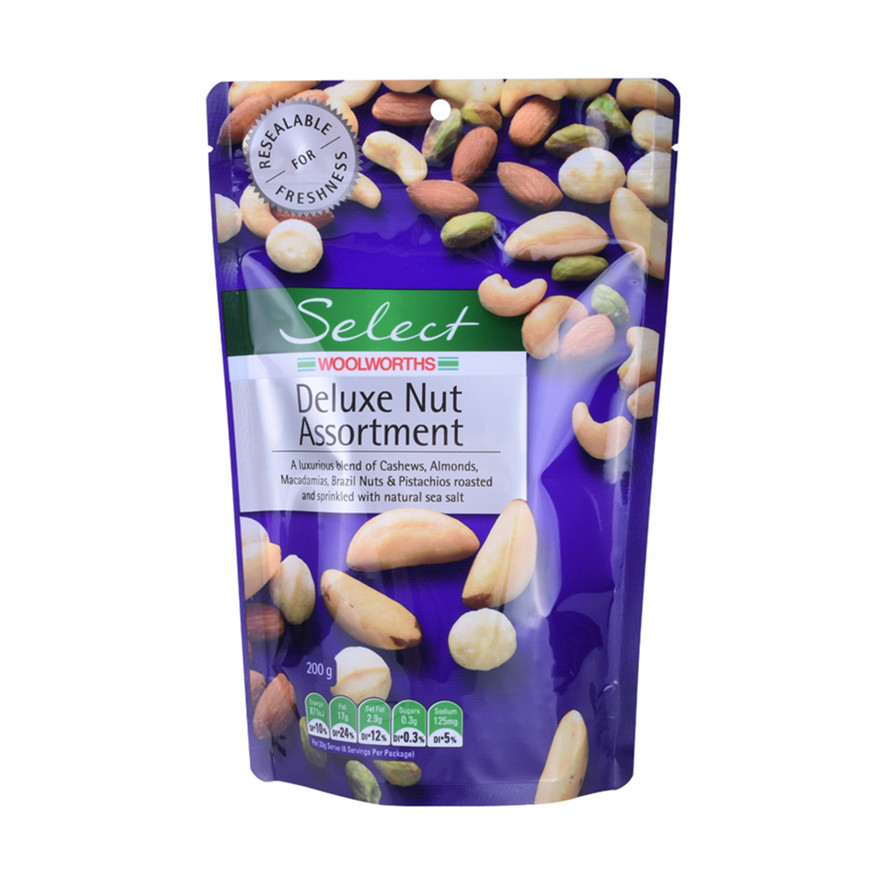 Cheap Standard Heat Sealed Cashnew Nuts Bags
