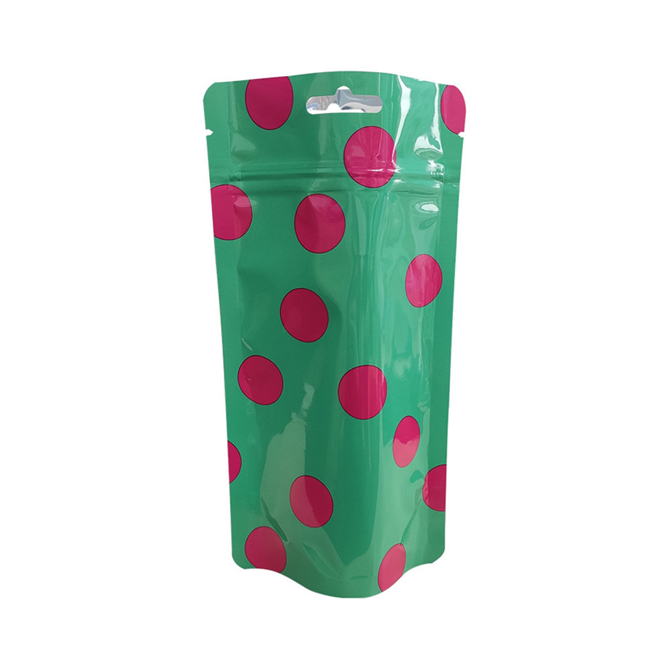 Custom Production Double Zipper Chocolate Packaging 