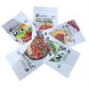 Eco Friendly Glossy Finish Compostable Heat Seal Snack Dried Fruits Packaging Bags