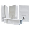 Custom Printed Flat Bottom Sustainable White Bag with Valve