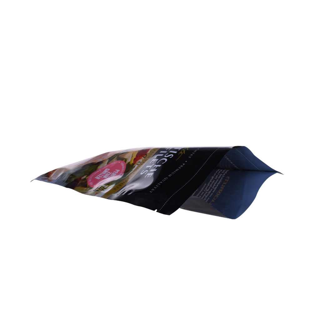 Customized Logo Rip Zip Snack In Bulk Paper Pouches Packaging