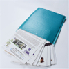 Eco Friendly Three-side Seal Bag And Self-standing Shipping Bag