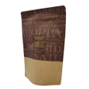 Flexible aluminium foil box pouch specialty coffee packaging