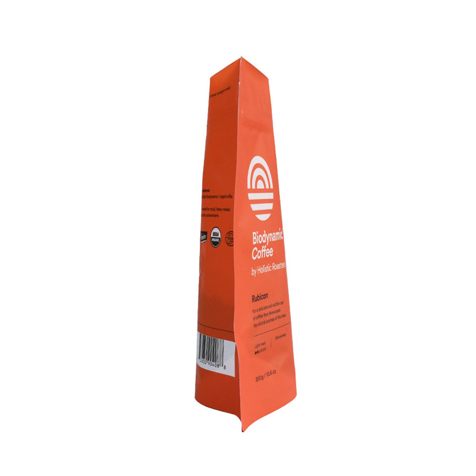 moisture proof UV spot coffee bag heat seal kraft bags