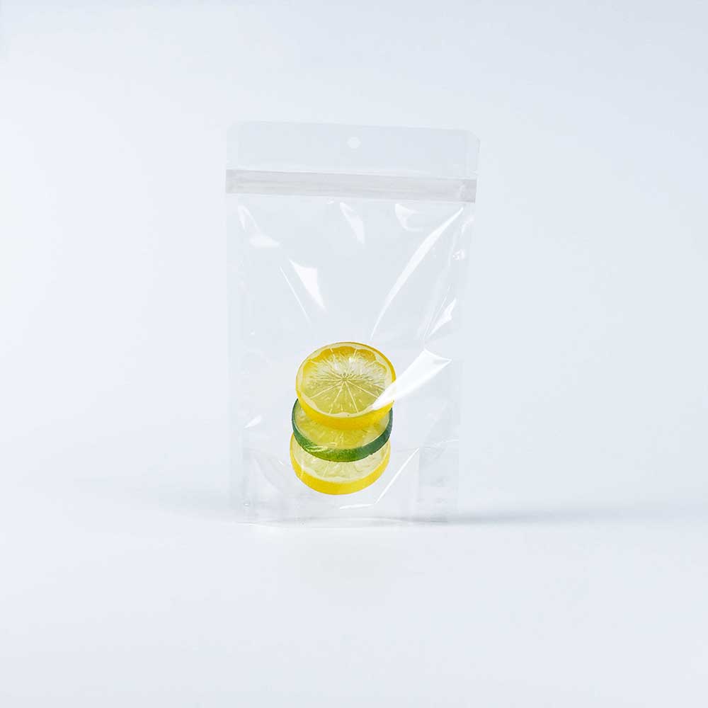 Umweltfreundliche kompostierbare biologisch abbaubare Clear-Bags-Paketpakete, Nüsse, getrocknete Waren