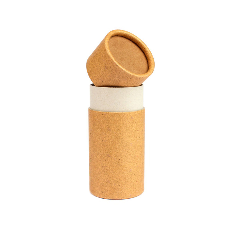 OEM Wholesale Leak-proof Biodegradable Eco Kraft Paper Lip Balm Tube