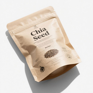 Customized Biodegradable Paper Chia Seeds Bags