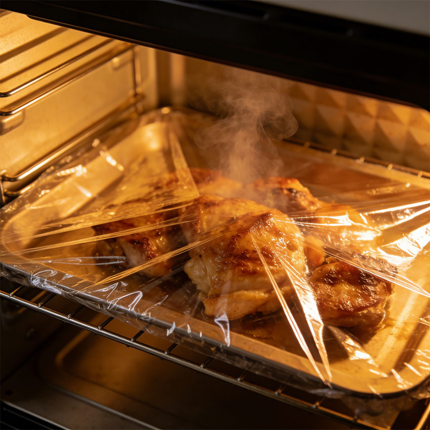 Ovenable Film Oven Safe Cling Film for Food Packaging