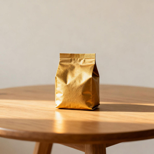 Custom Biodegradable 8 Oz Small Coffee Bean Bags Wholesale
