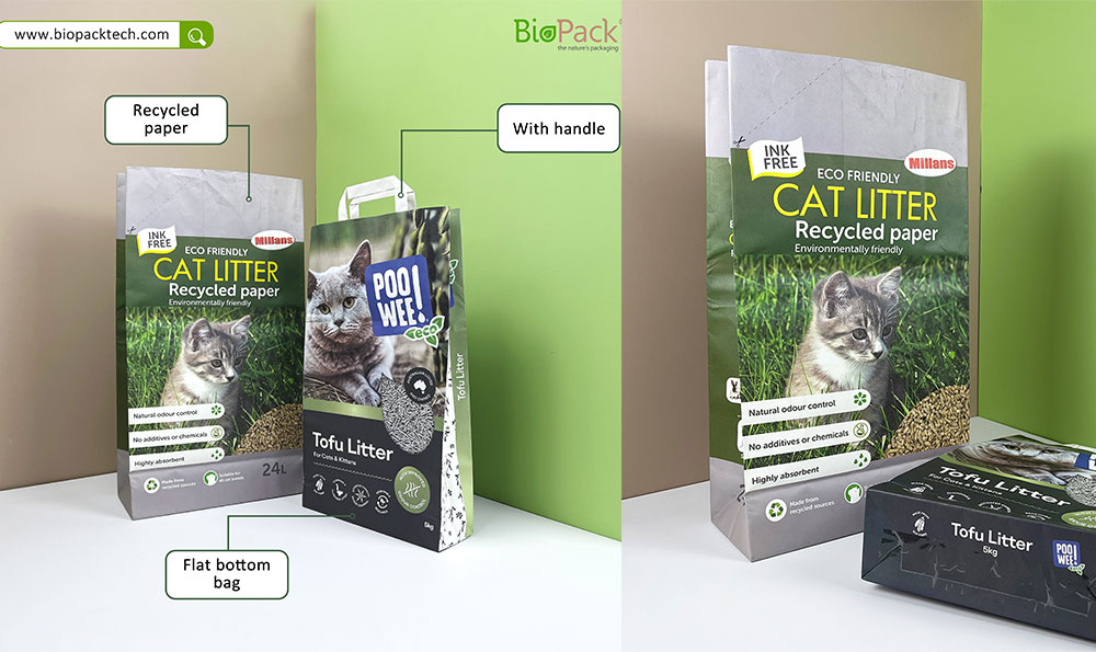 eco cat litter bag