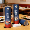 Push-pop Cylinder Biodegradable Sushi Container Wholesale
