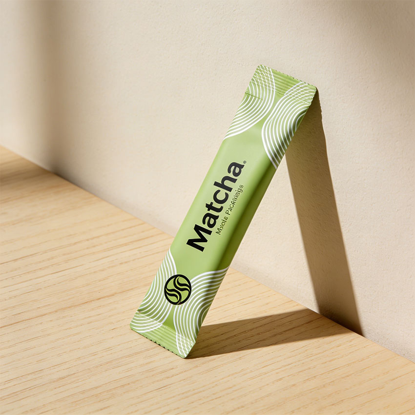 Custom Stick Packaging Matcha Powder Pack